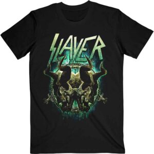 Slayer Daemonic Twin Black T-Shirt