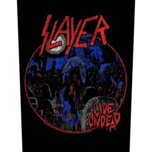 Slayer Live Undead Back Patch