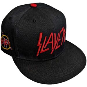 Slayer Logo Black Snapback Cap
