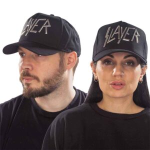 Slayer Logo Sonic Silver Baseball Cap