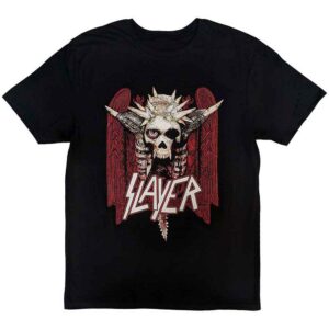 Slayer Nailed Red Black T-Shirt