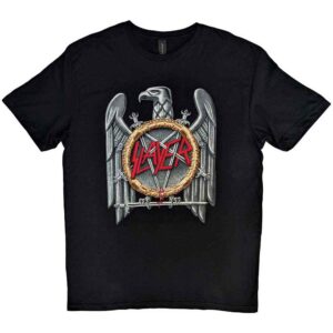 Slayer Silver Eagle Black T-Shirt
