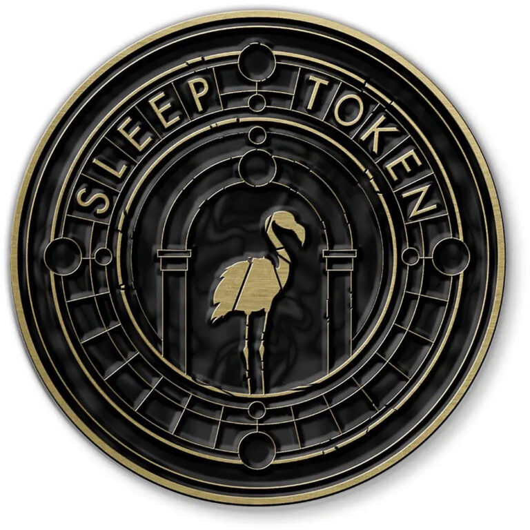Sleep Token Even In Arcadia Crest Pin Badge