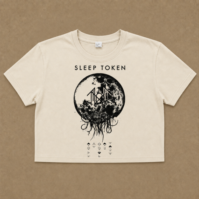 Sleep Token Take Me Back To Eden Ladies Crop Top