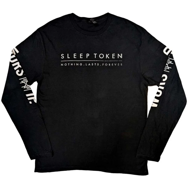 Sleep Token Worship (Black) (Sleeve Print) Long Sleeve T-Shirt