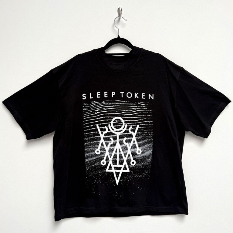 Sleep Token Unisex Oversized Boxy T-Shirt: Give Black T-Shirt