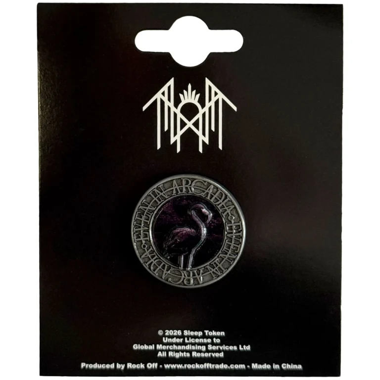 Sleep Token Even In Arcadia Pin Badge