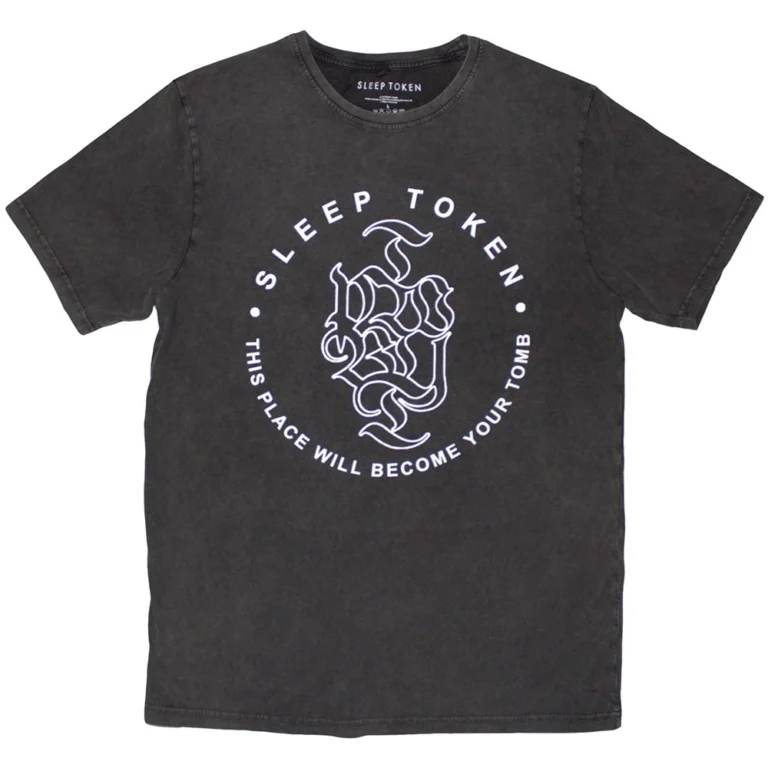 Sleep Token Tomb Text Ring T-Shirt