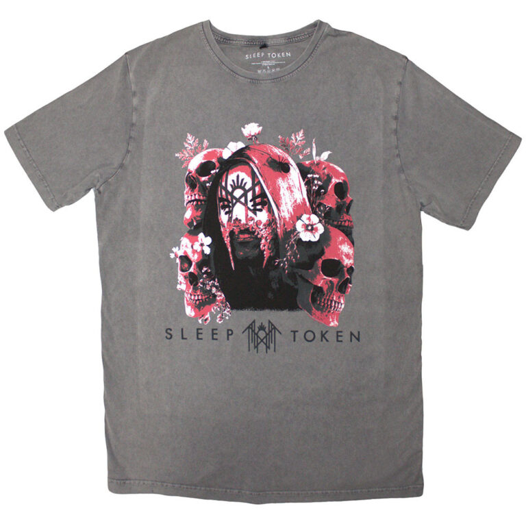 Sleep Token Skulls & Flowers T-Shirt