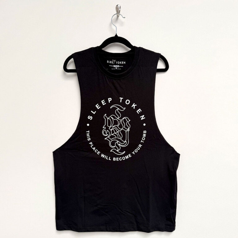 Sleep Token Tomb Text Ring Vest