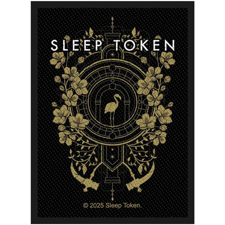 Sleep Token Standard Even In Arcadia Crest Woven Patch