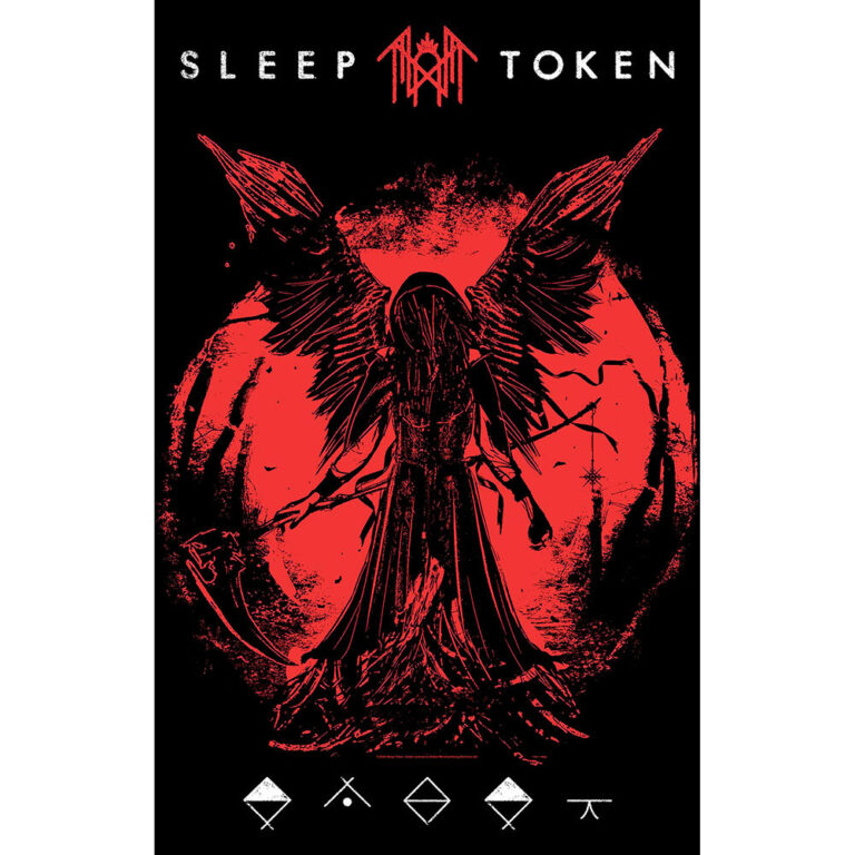 Sleep Token Take Me Back To Eden Textile Poster