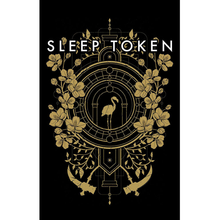 Sleep Token Even In Arcadia Crest Textile Poster