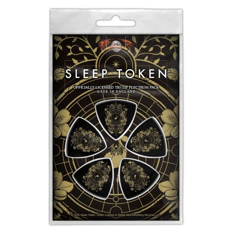 Sleep Token Tri-Tip Even In Arcadia Crest Plectrum Pack