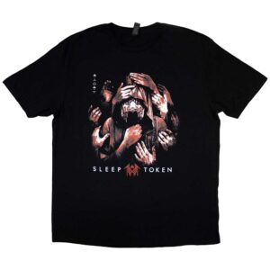 Sleep Token Grabbing Hands Black T-Shirt