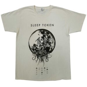 Sleep Token Take Me Back To Eden Natural Back Print T-Shirt