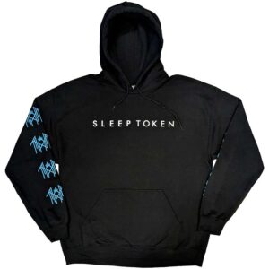 Sleep Token The Love You Want Heart Black Back Print & Sleeve Print Pullover Hoodie
