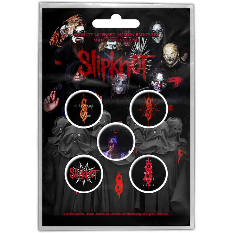 Slipknot We Are Not Your Kind Badge Pack