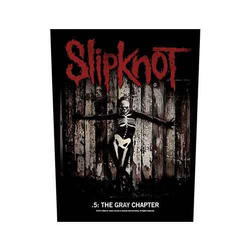 Slipknot .5: The Gray Chapter Back Patch
