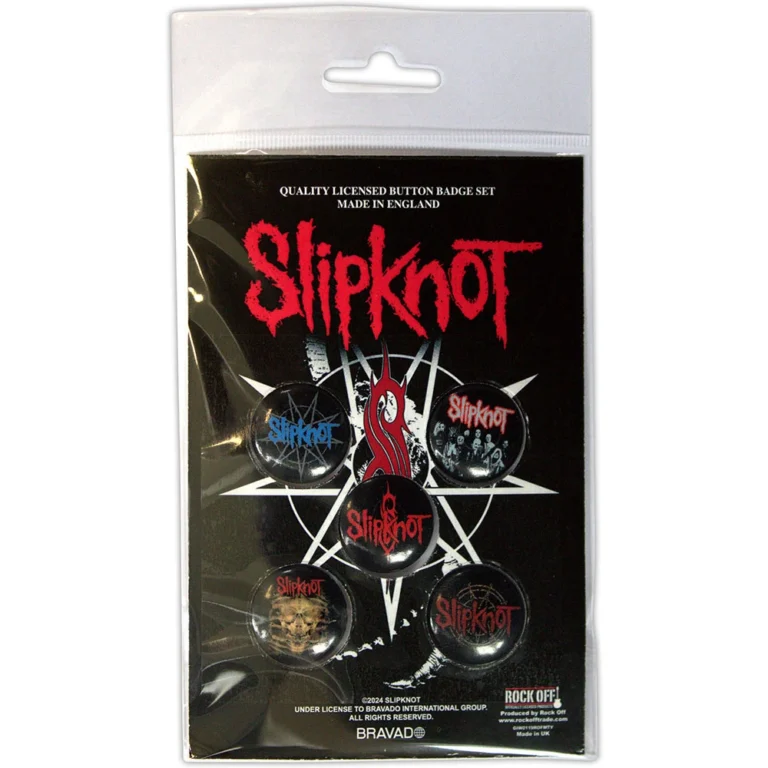 Slipknot Tribal S Badge Pack