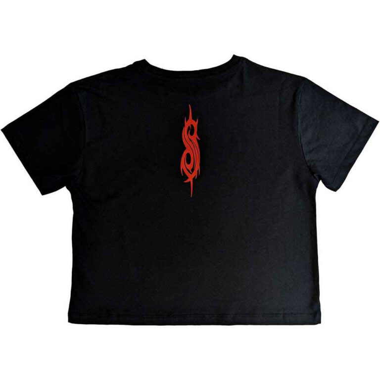 Slipknot Band Frame Ladies Crop Top
