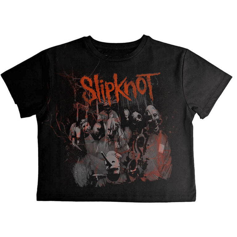 Slipknot Ouija Belt Ladies Crop Top