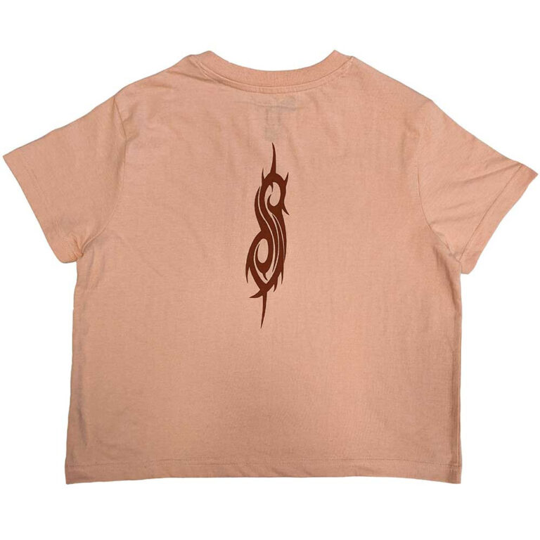 Slipknot The End, So Far Faces Grid Ladies Crop Top