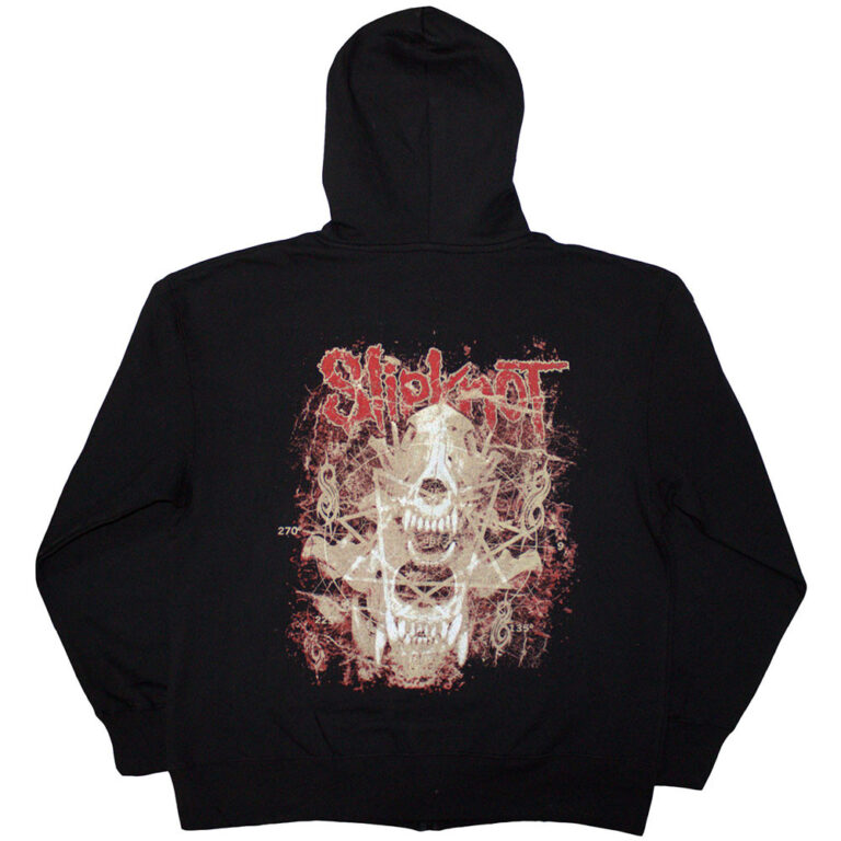 Slipknot Skull Teeth Zip Hoodie