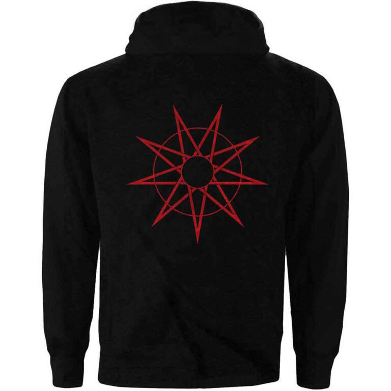 Slipknot 9 Point Star Zip Hoodie