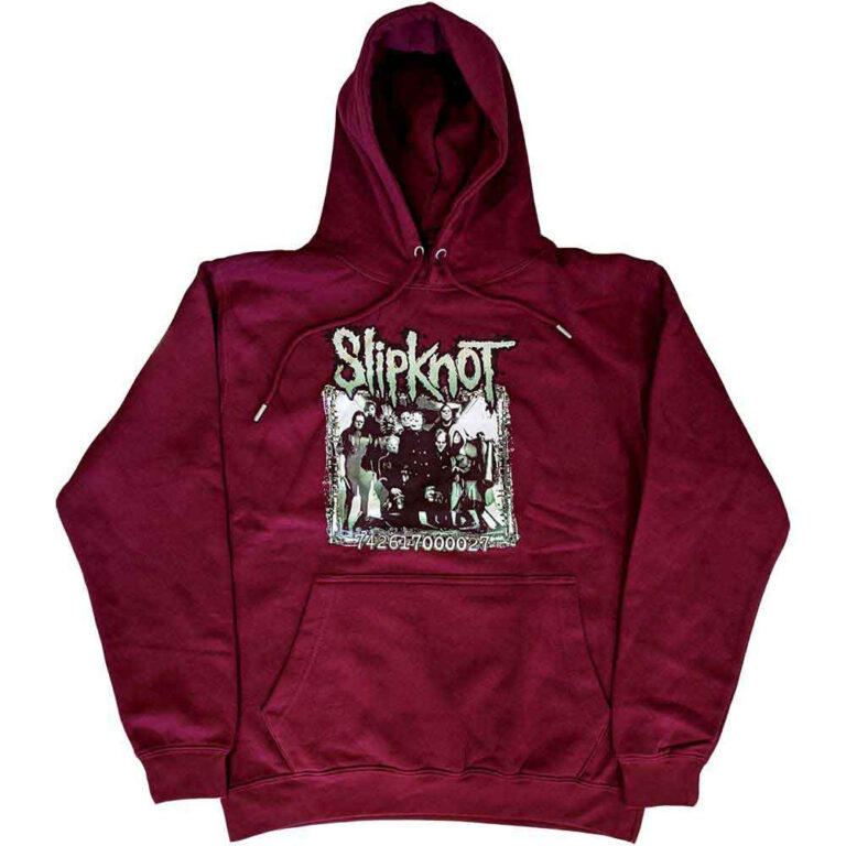 Slipknot Barcode Photo Pullover Hoodie