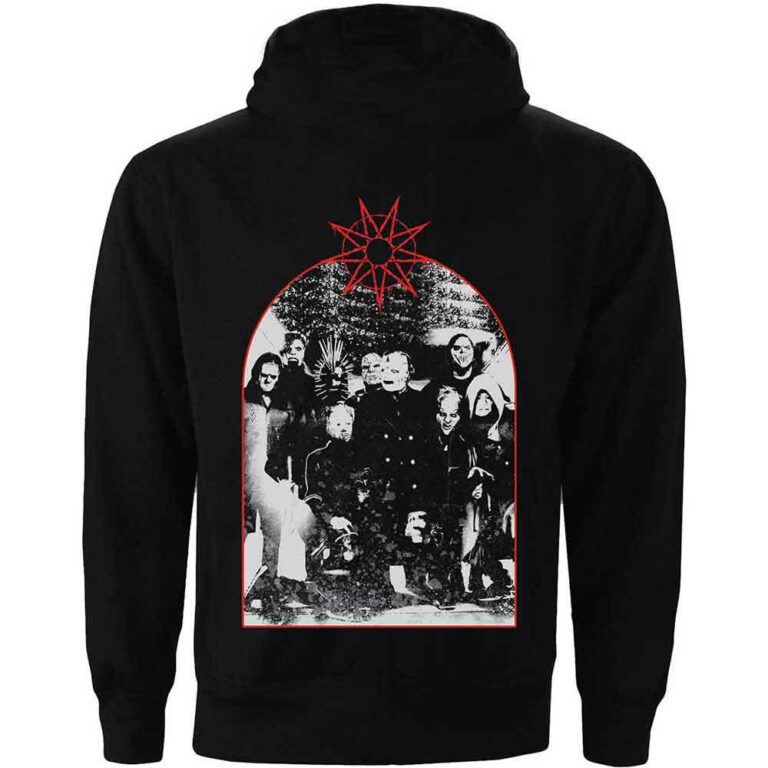 Slipknot Arched Group Photo Pullover Hoodie