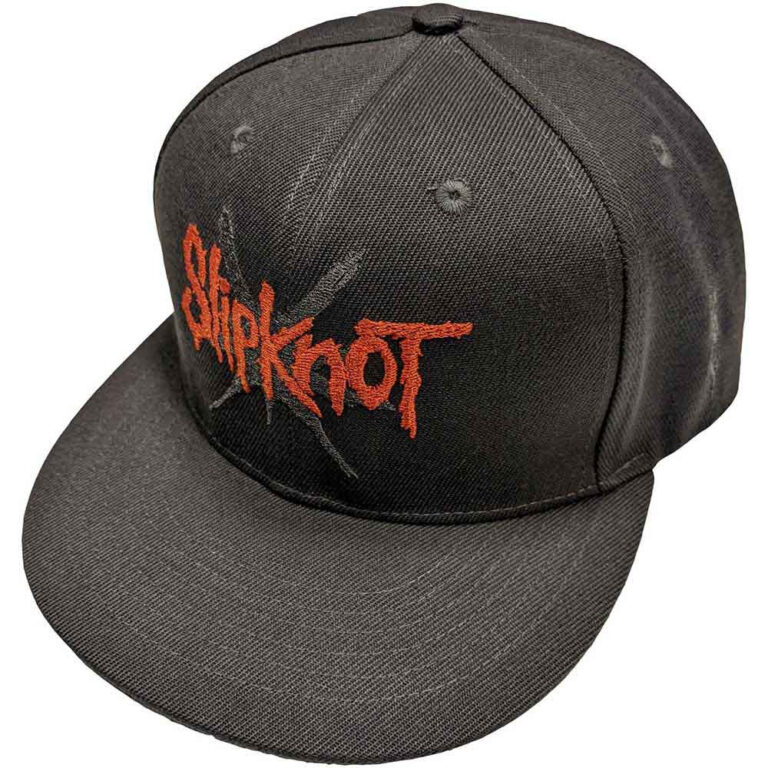 Slipknot 9 Point Star (Charcoal Grey) (Side Print) Snapback Cap