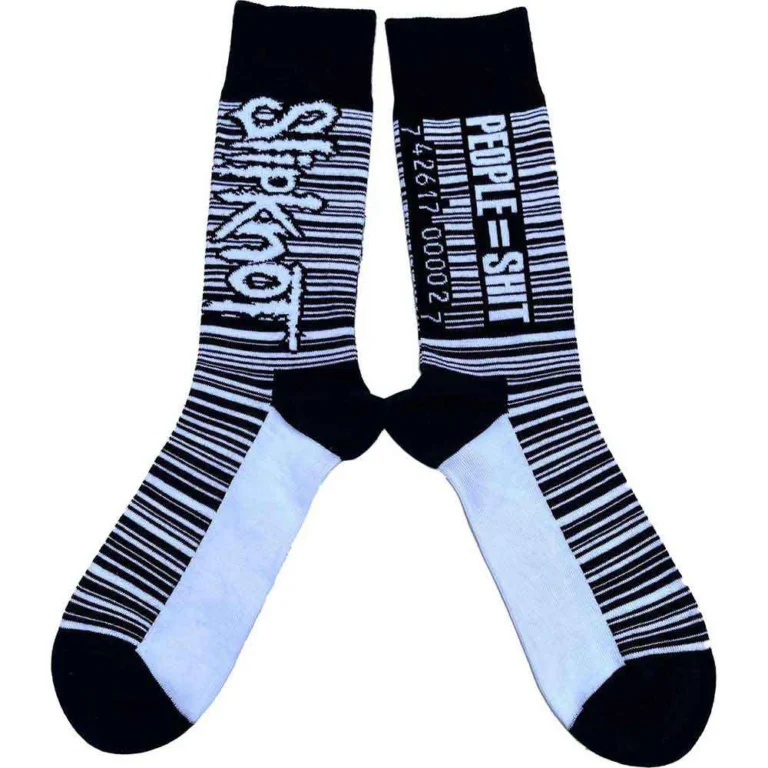 Slipknot Barcode (Black) (UK Size 4 – 7) Socks