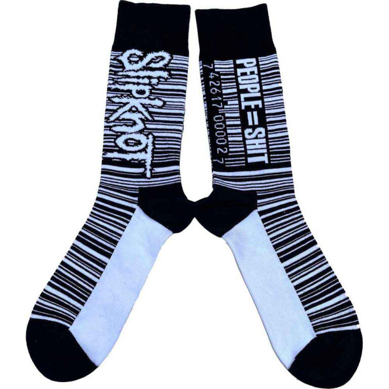 Slipknot Barcode (Black) (UK Size 7 – 11) Socks