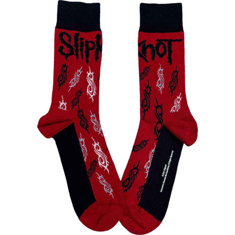 Slipknot Tribal S (Red) (UK Size 4 – 7) Socks