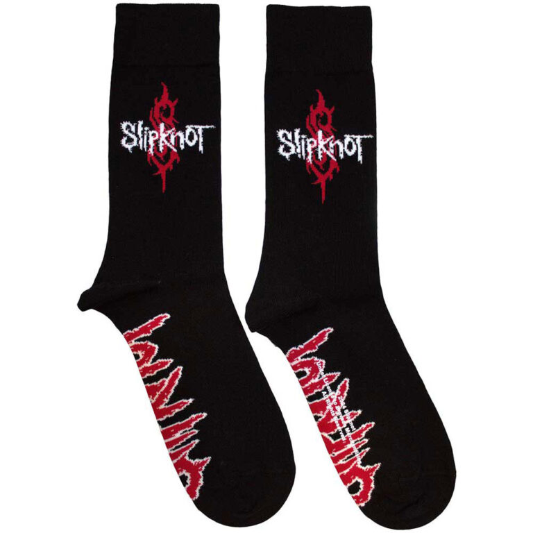 Slipknot Tour ’22 (Black) (UK Size 4 – 7) Socks