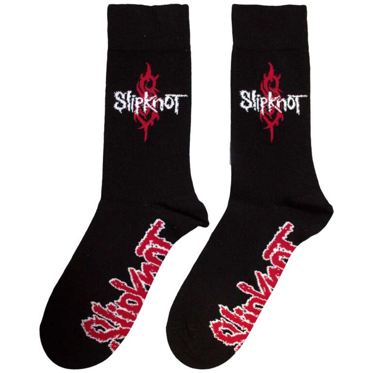 Slipknot Tour ’22 (Black) (UK Size 7 – 11) Socks