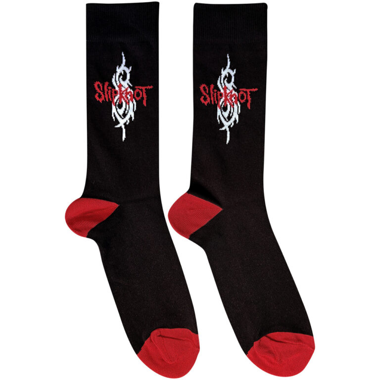 Slipknot Tribal S Text (Black) (UK Size 6 – 11) Socks