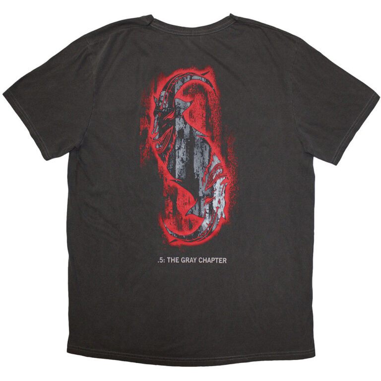 Slipknot The Gray Chapter Star (Black Wash) T-Shirt