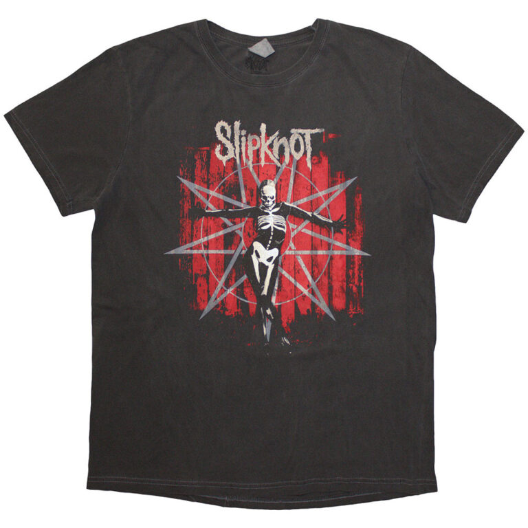Slipknot The Gray Chapter Star (Black Wash) T-Shirt