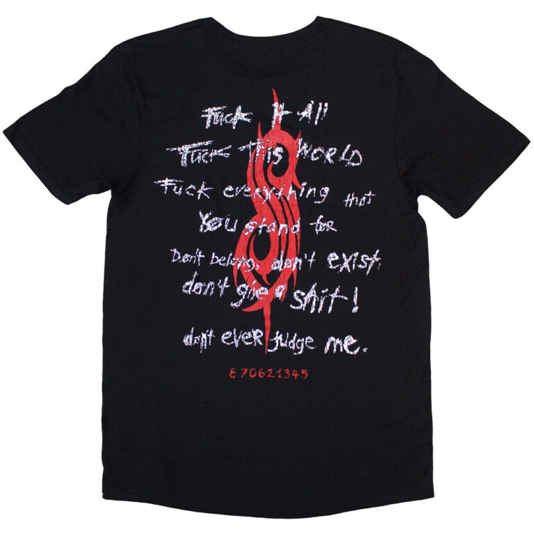 Slipknot F It All T-Shirt