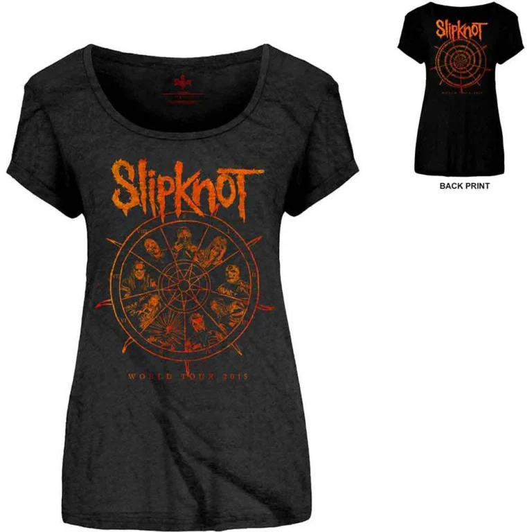 Slipknot The Wheel Ladies T-Shirt