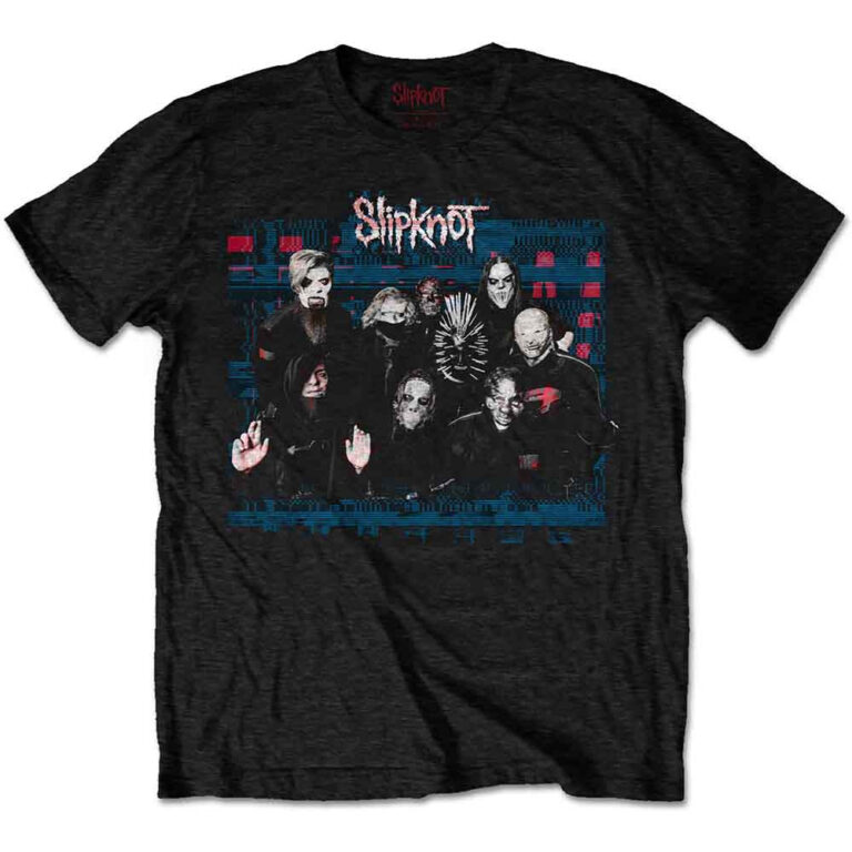 Slipknot WANYK Glitch Group T-Shirt