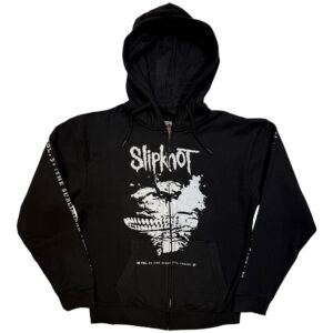 Slipknot Subliminal Verses Black Back Print Zip Hoodie