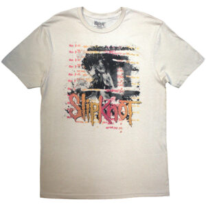 Slipknot 25th Anniversary Inlay Sand Back Print T-Shirt