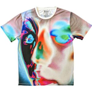 Slipknot Adderall Face White Back Print T-Shirt