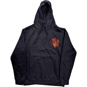 Slipknot Burn Me Away Navy Blue Back Print Pullover Hoodie
