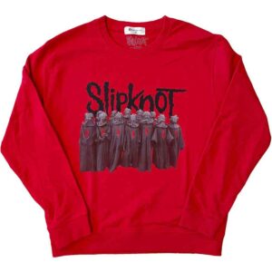 Slipknot Choir Red Back Print Sweatshirt