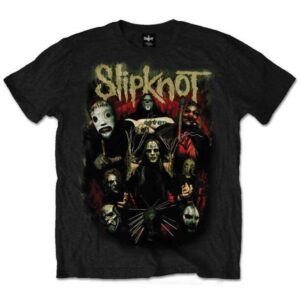 Slipknot Come Play Dying Black Back Print T-Shirt