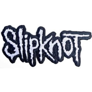 Slipknot Cut-Out Logo Black Border Patch